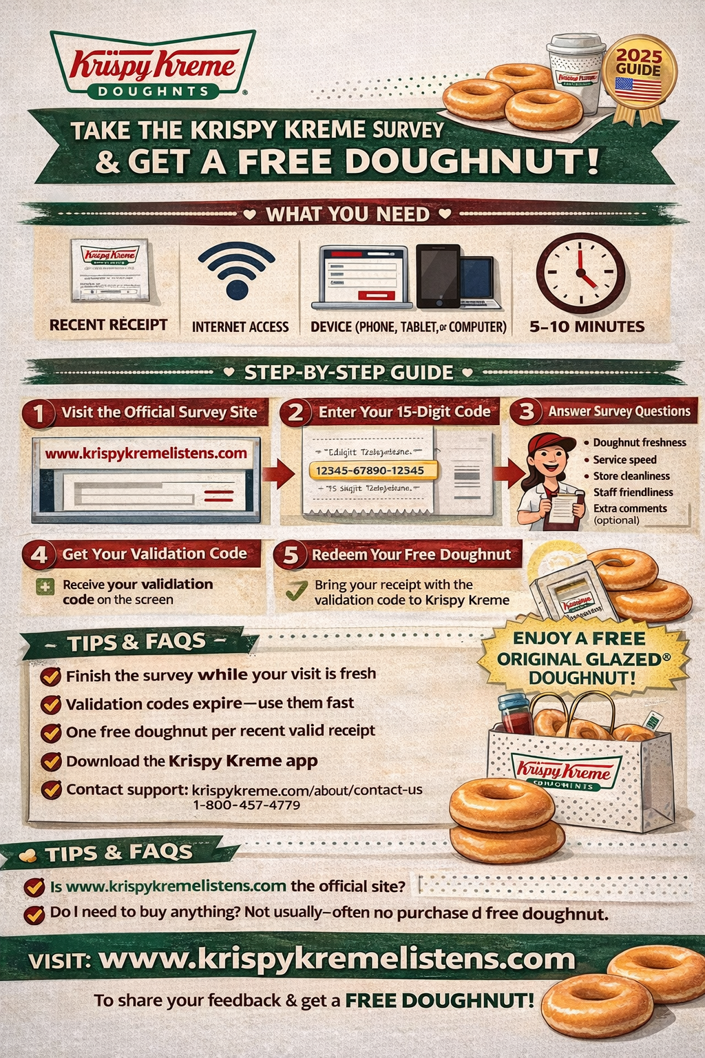KrispyKremeListens.com | Official Krispy Kreme Guest Survey 2026